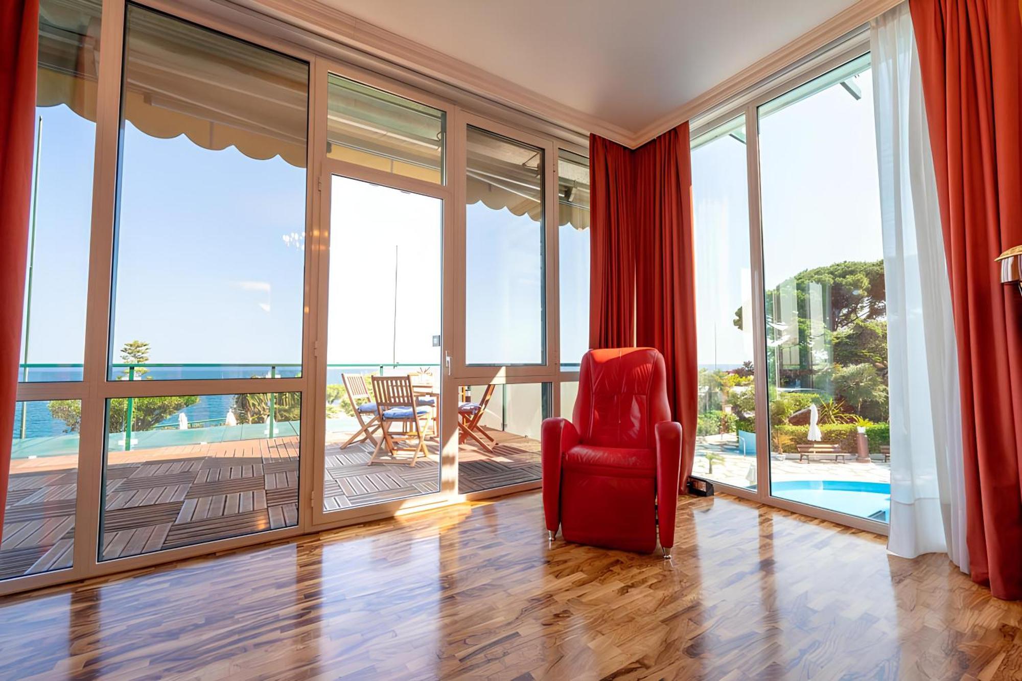 Grand Hotel Del Mare Resort & Spa Bordighera Exterior foto
